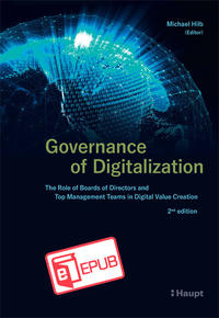 Front Cover Image Governance of Digitalization