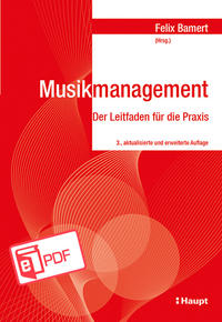 Front Cover Image Musikmanagement