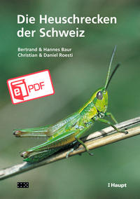 Front Cover Image Die Heuschrecken der Schweiz