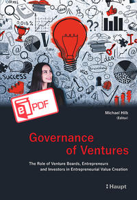 Front Cover Image Governance of Ventures