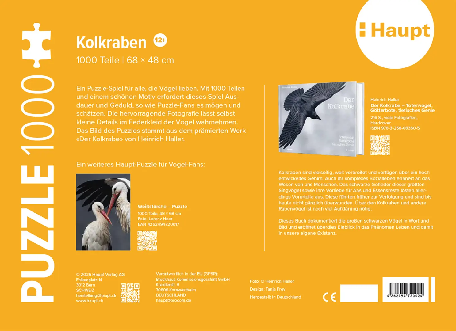 Back Cover Image Kolkraben – Puzzle
