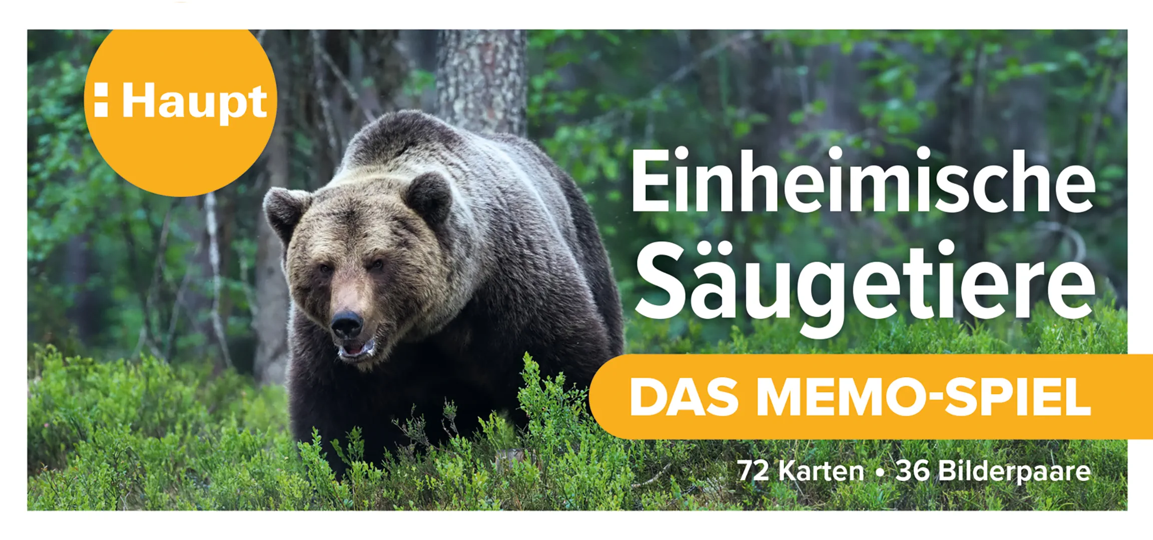 Front Cover Image Einheimische Säugetiere  –  das Memo-Spiel