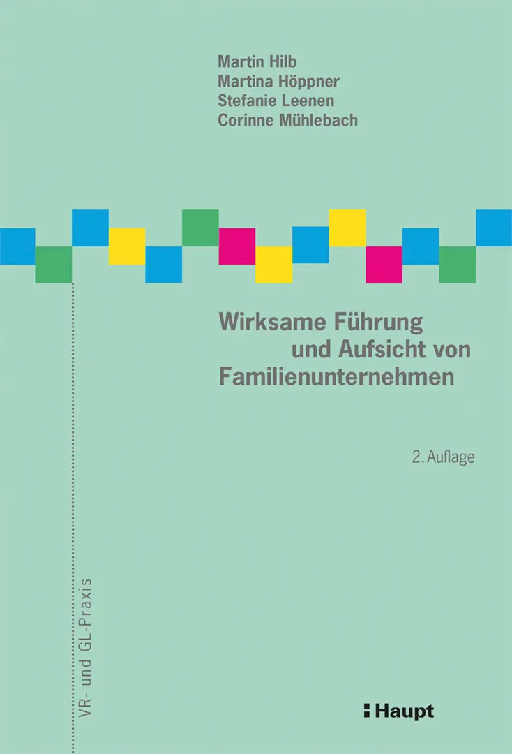 Front Cover Image Wirksame Führung und Aufsicht von Familienunternehmen