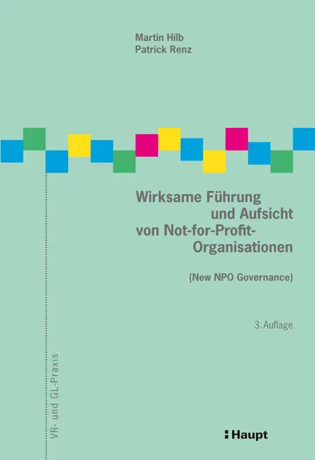 Front Cover Image Wirksame Führung und Aufsicht von Not-for-Profit-Organisationen