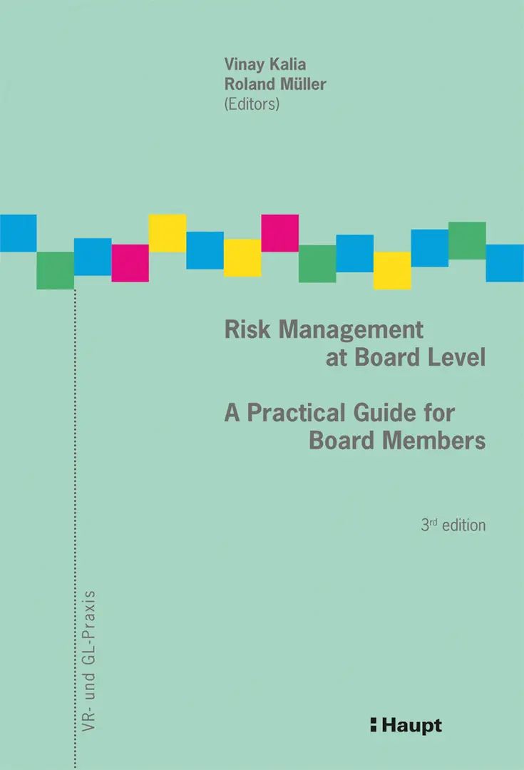Front Cover Image Risk Management at Board Level
