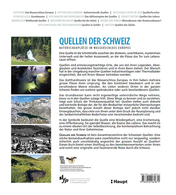 Back Cover Image Quellen der Schweiz