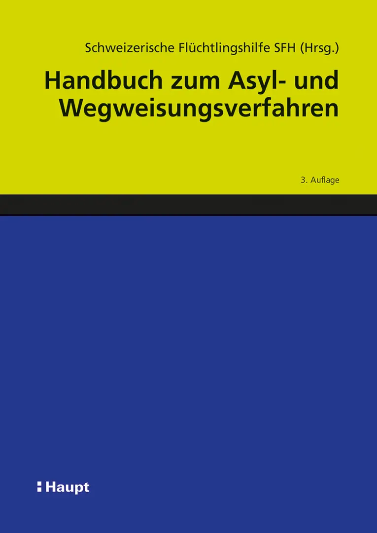 Front Cover Image Handbuch zum Asyl- und Wegweisungsverfahren
