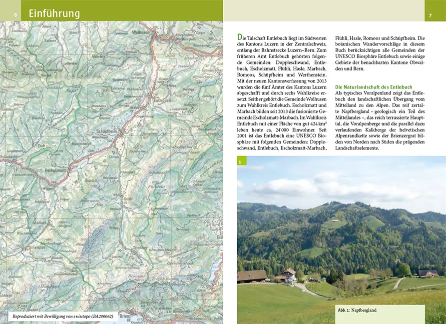 Sample Content (Image) Botanische Wanderungen in der UNESCO Biosphäre Entlebuch