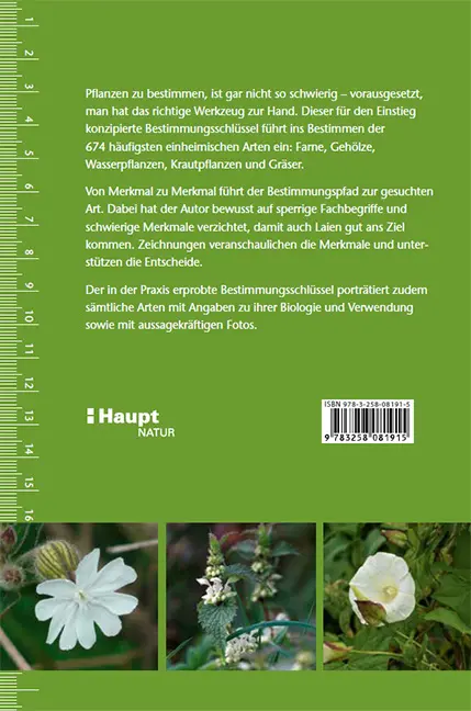 Back Cover Image Pflanzen einfach bestimmen