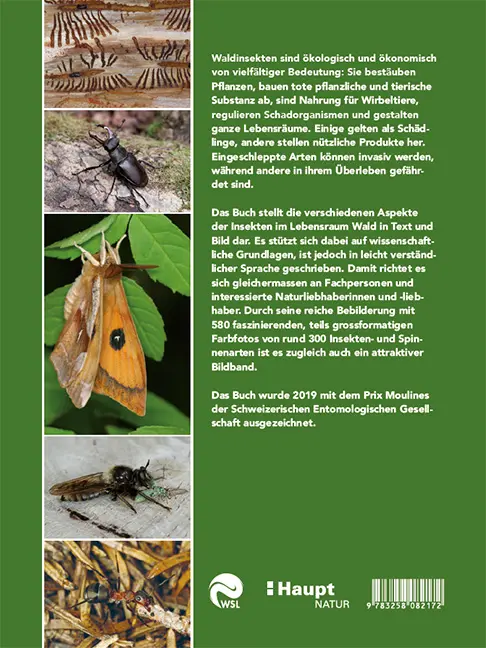 Back Cover Image Insekten im Wald