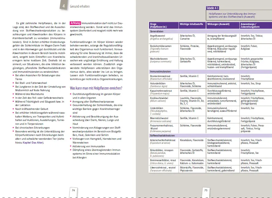 Sample Content (Image) Heilende Kräuter für Tiere