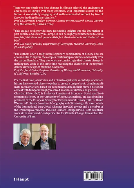 Back Cover Image Climate and Society in Europe