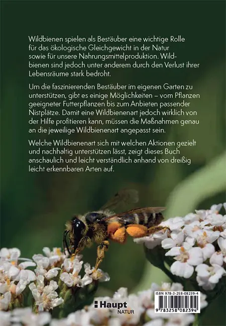 Back Cover Image Wildbienen artgerecht unterstützen