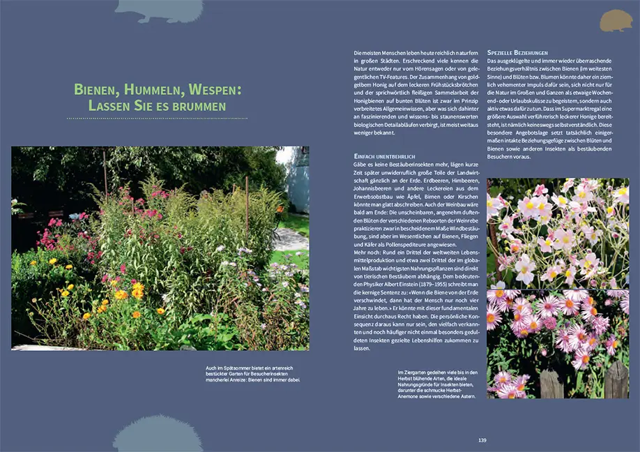 Sample Content (Image) Tiere in meinem Garten