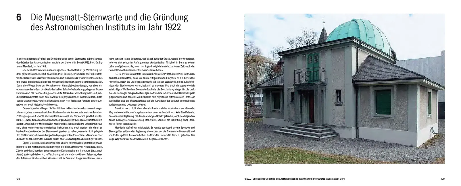 Sample Content (Image) Astronomie und Geodäsie in Bern