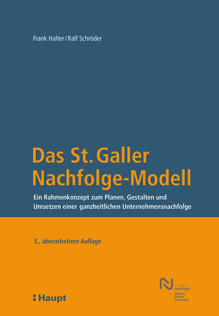 Front Cover Image Das St. Galler Nachfolge-Modell