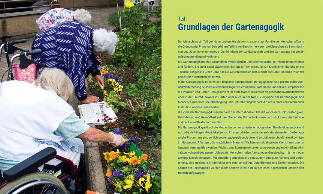 Sample Content (Image) Praxisbuch Gartenagogik