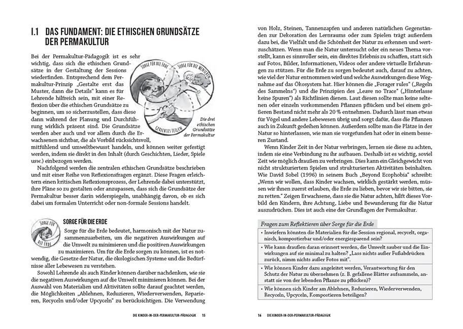 Sample Content (Image) Handbuch Kinder in der Permakultur