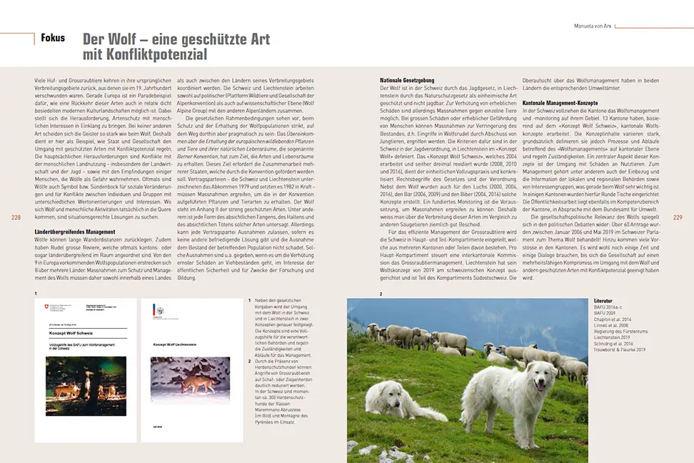 Sample Content (Image) Atlas der Säugetiere – Schweiz und Liechtenstein