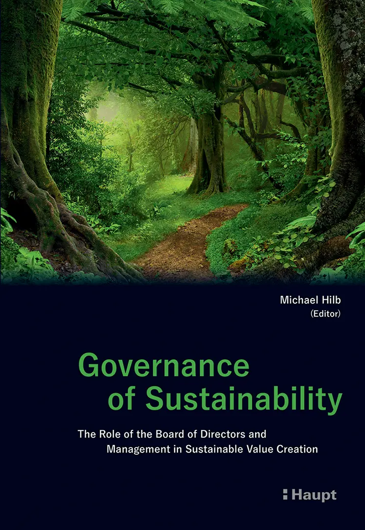 Front Cover Image Governance of Sustainability
