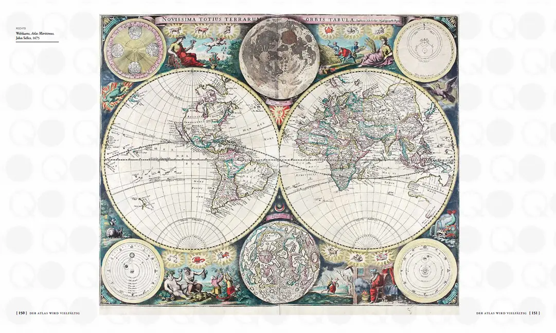 Sample Content (Image) Karten, die die Welt veränderten