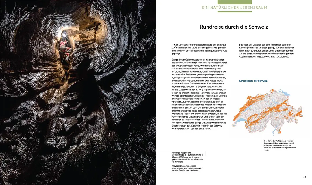 Sample Content (Image) In den Höhlen der Schweiz