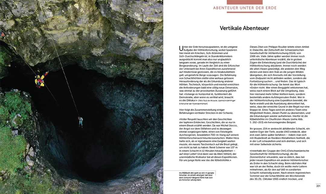 Sample Content (Image) In den Höhlen der Schweiz