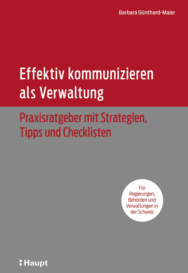 Front Cover Image Effektiv kommunizieren als Verwaltung