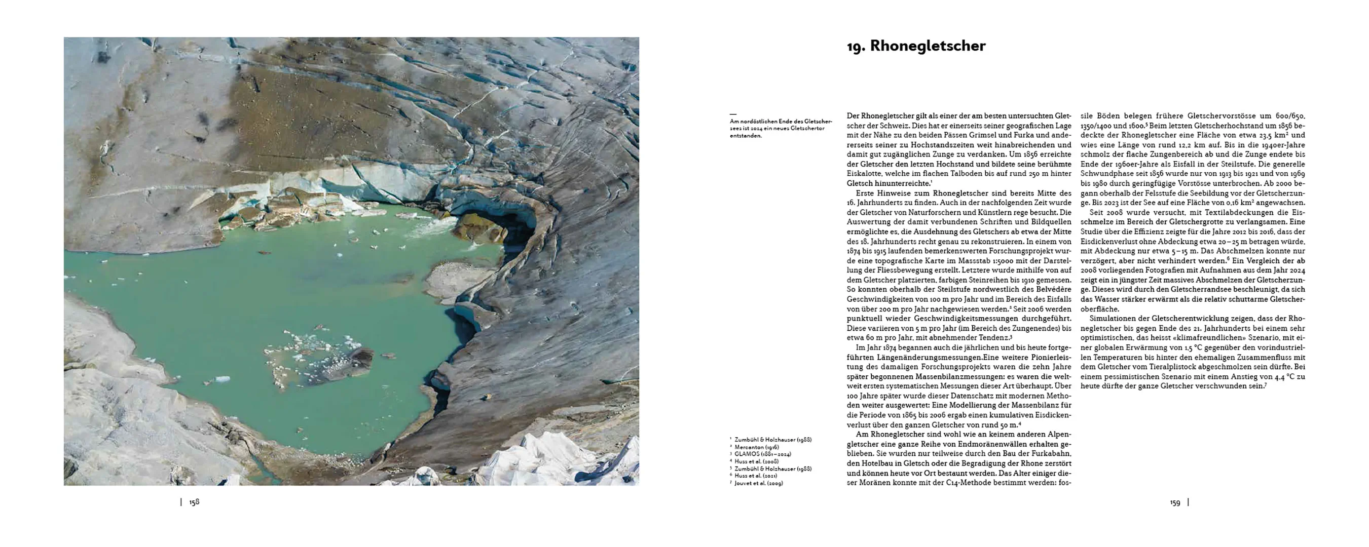 Sample Content (Image) Schweizer Gletscherlandschaften im Klimawandel