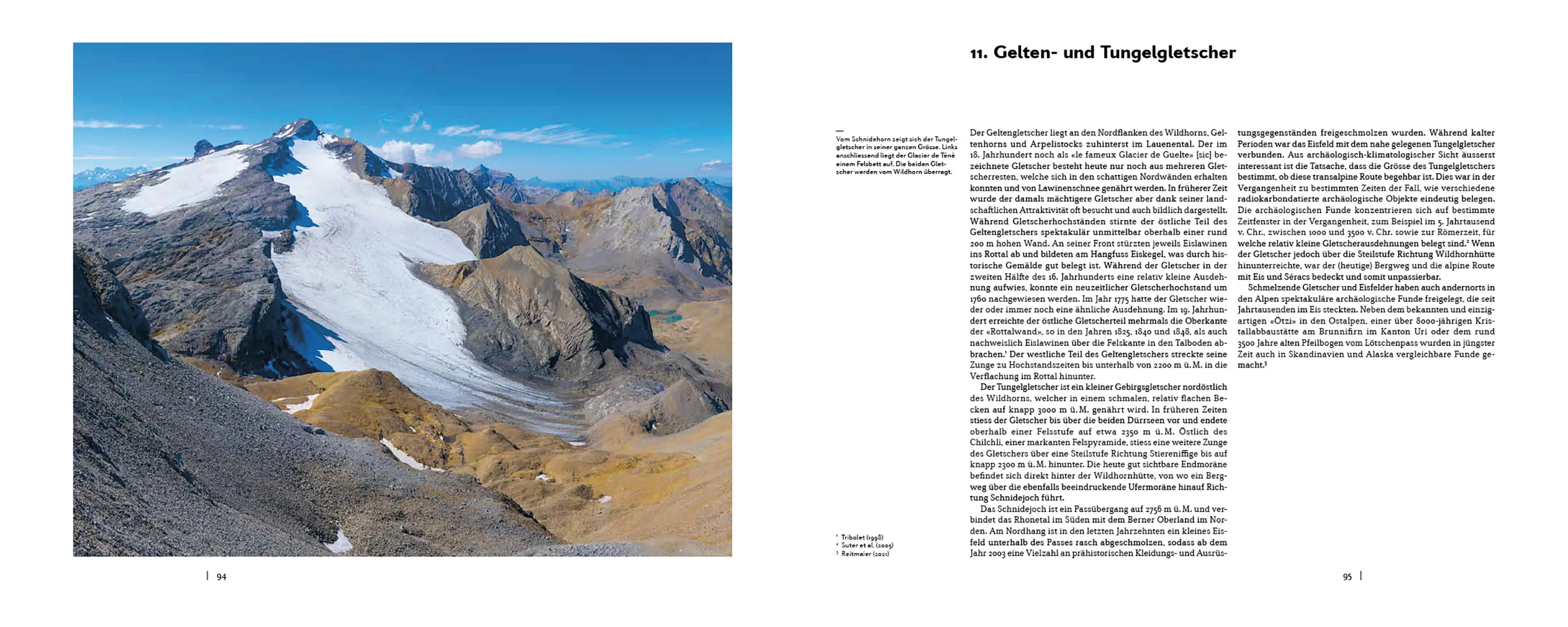 Sample Content (Image) Schweizer Gletscherlandschaften im Klimawandel