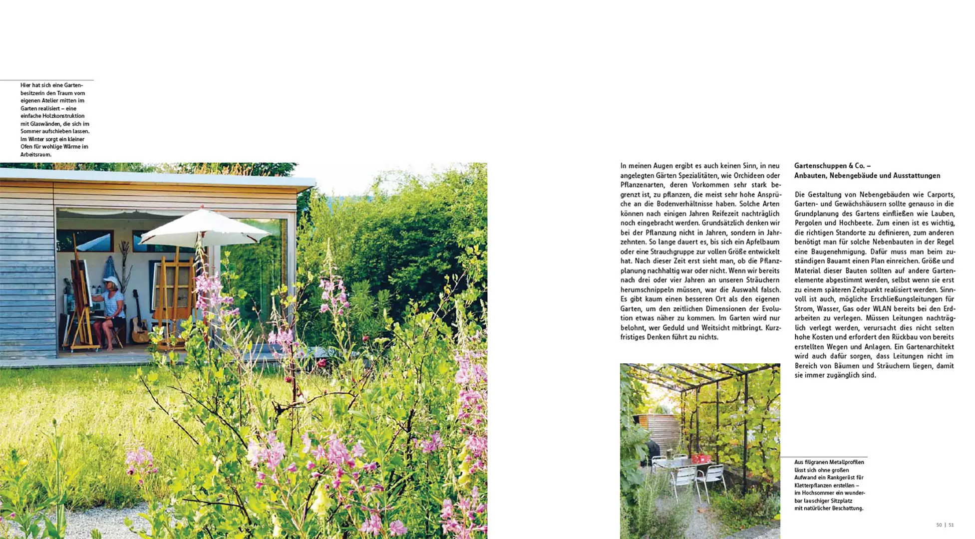 Sample Content (Image) Der gestaltete Naturgarten