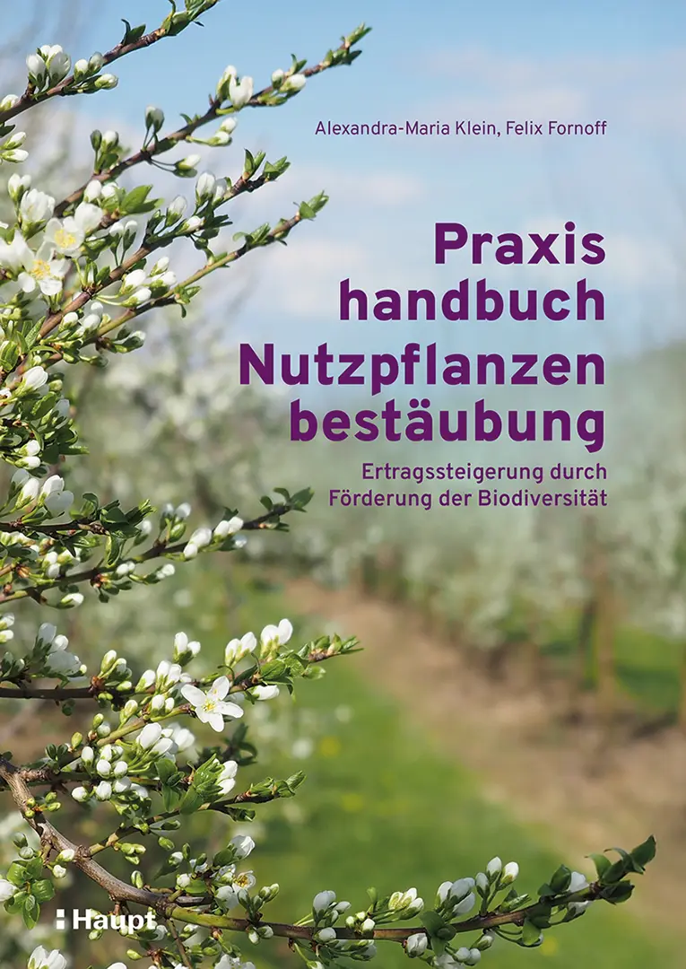 Front Cover Image Praxishandbuch Nutzpflanzenbestäubung