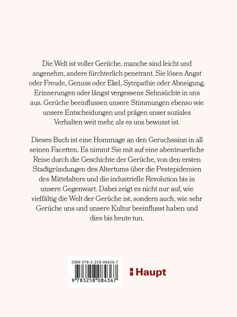 Back Cover Image Die Welt der Gerüche