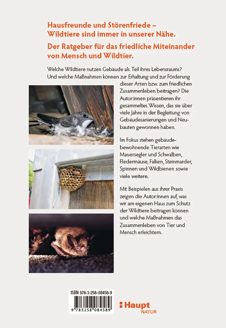 Back Cover Image Wildtiere am Haus