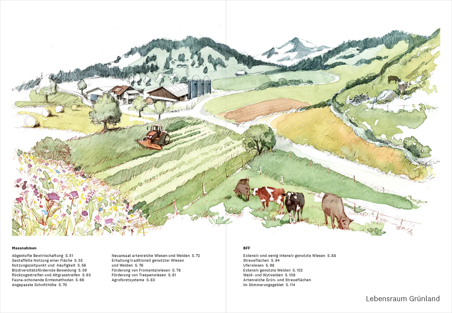 Sample Content (Image) Praxishandbuch Biodiversität in der Landwirtschaft