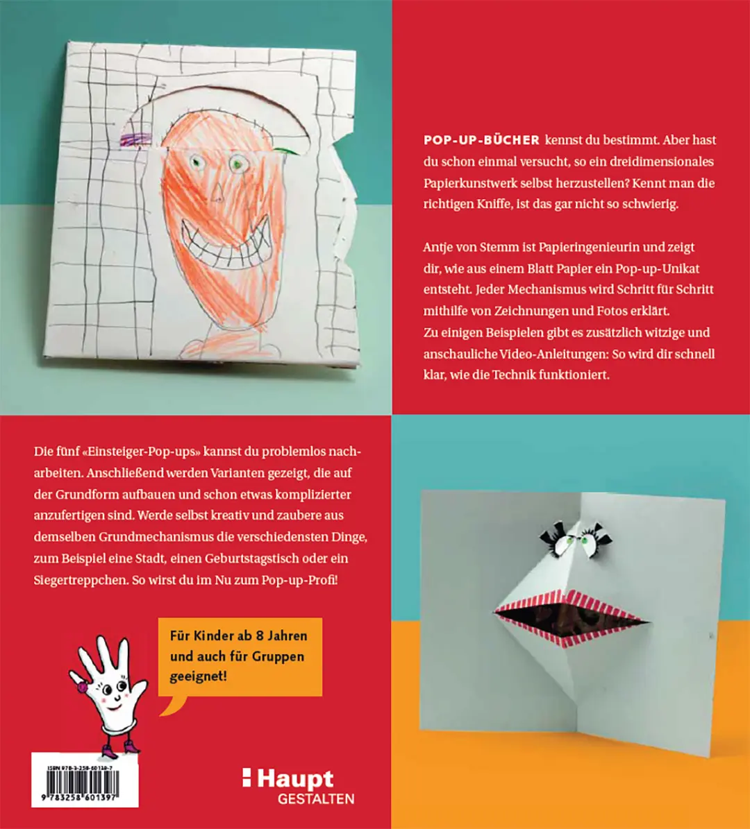 Back Cover Image Die Pop-up-Werkstatt für Kinder