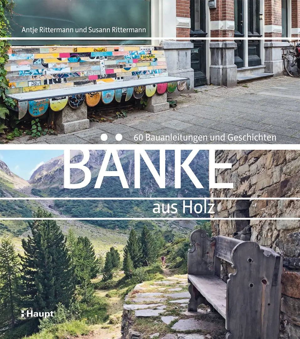 Front Cover Image Bänke aus Holz