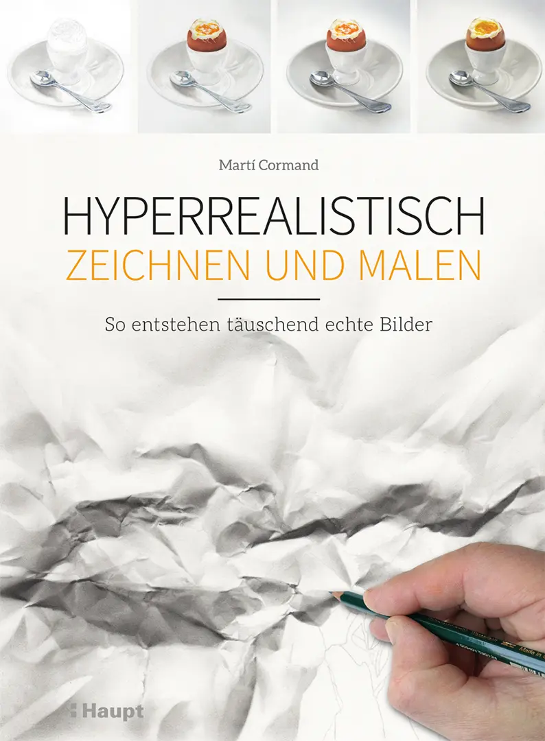 Front Cover Image Hyperrealistisch zeichnen und malen