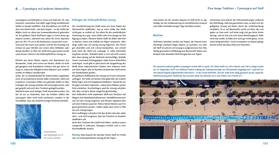 Sample Content (Image) Blaue Wunder - Techniken und Projekte mit Cyanotypie