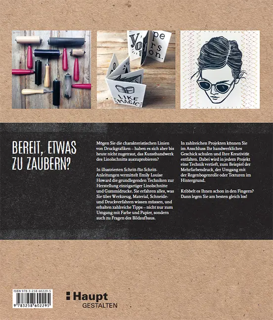 Back Cover Image Linolschnitt - Techniken und Projekte
