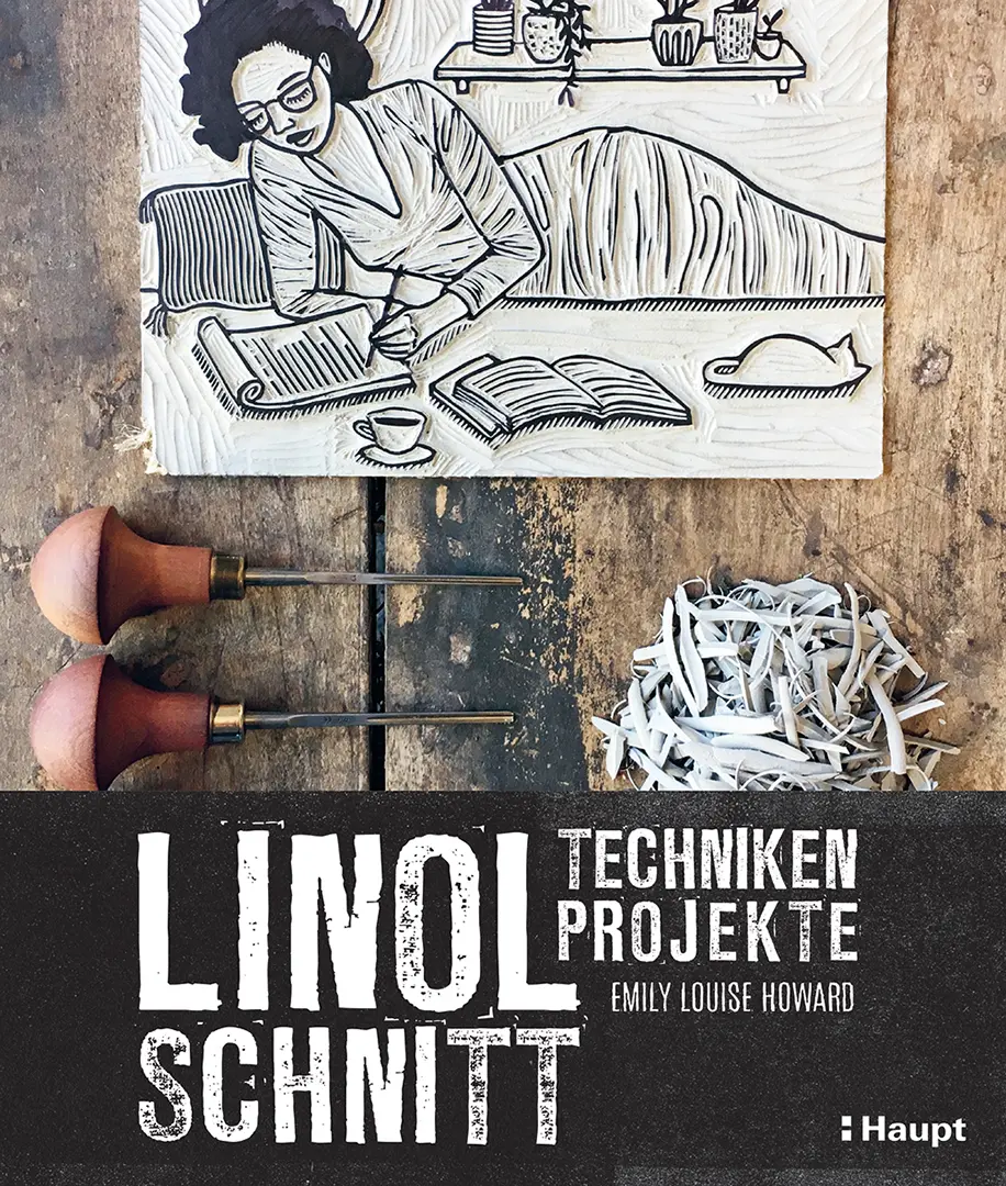 Front Cover Image Linolschnitt - Techniken und Projekte
