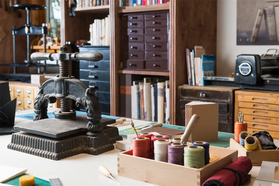 Sample Content (Image) Bücher binden