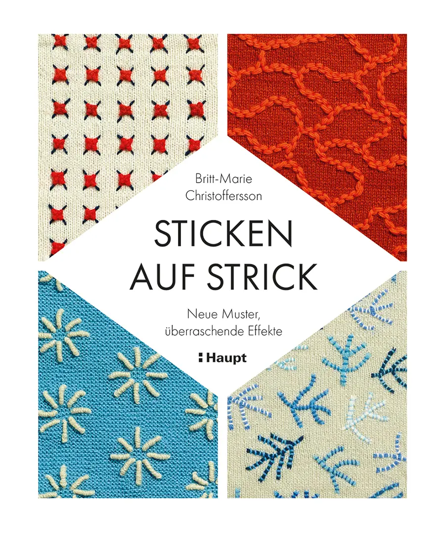 Front Cover Image Sticken auf Strick