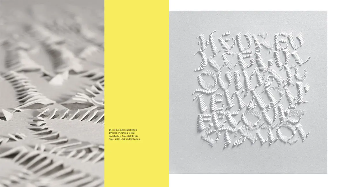 Sample Content (Image) Schriftbilder – experimentelle Kalligrafie