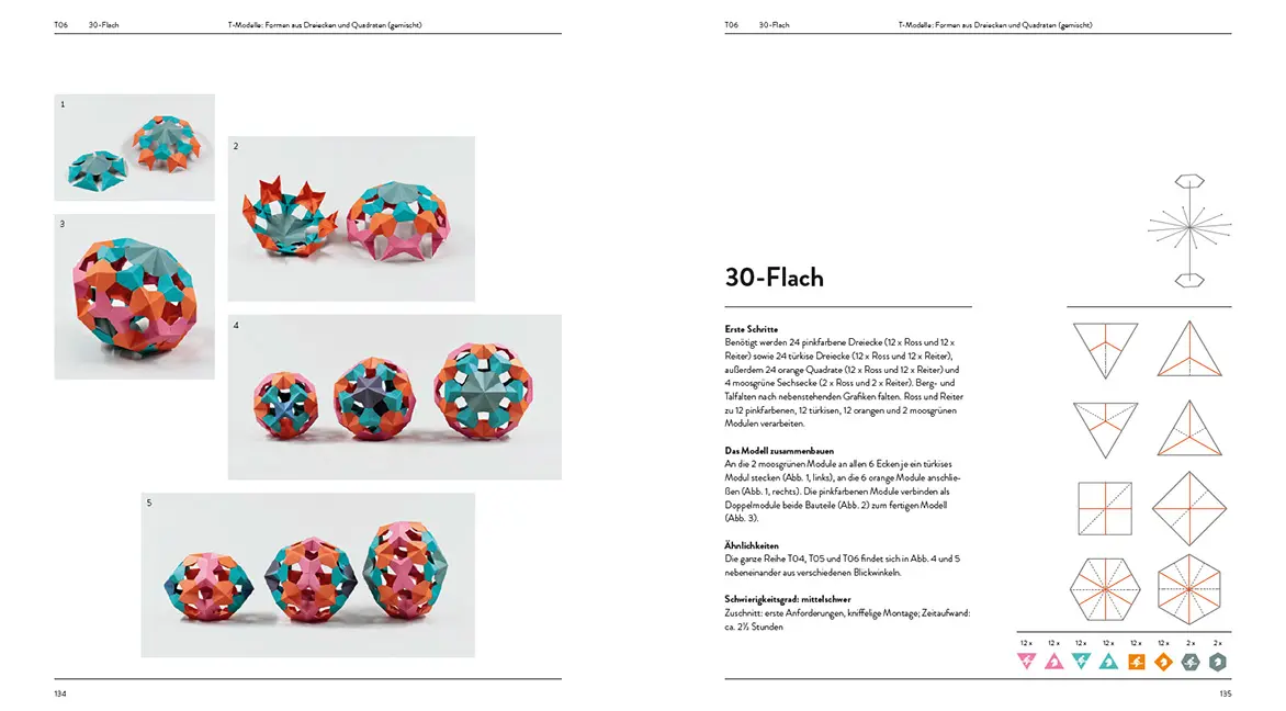 Sample Content (Image) Faltformen