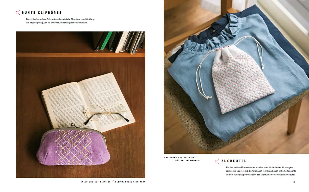 Sample Content (Image) Sashiko in Farbe