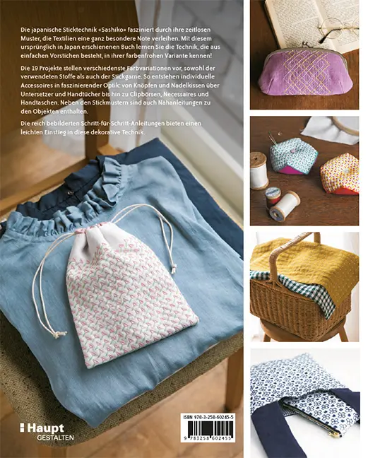 Back Cover Image Sashiko in Farbe