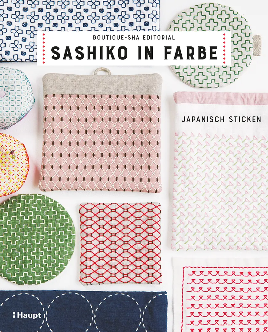 Front Cover Image Sashiko in Farbe