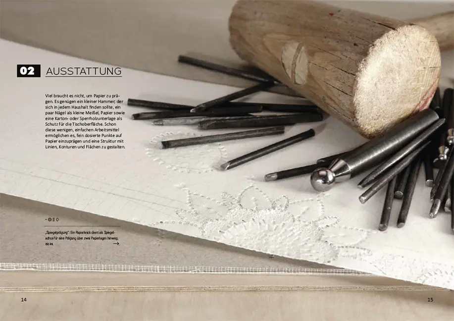 Sample Content (Image) Papier prägen