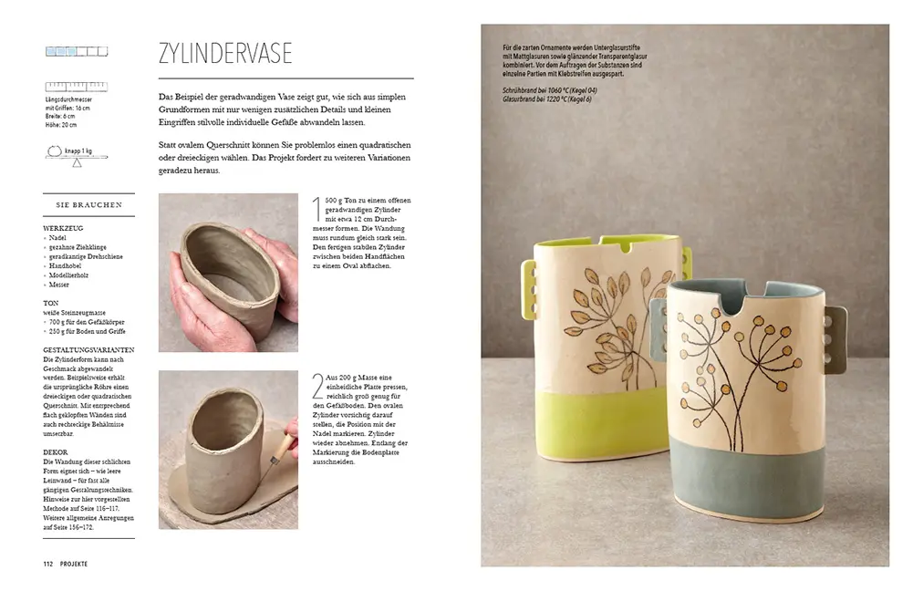 Sample Content (Image) Pinch - Keramikobjekte von Hand formen